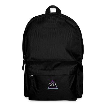 GOA Techno House Party EDM Festival Electro Rave - Backpack - black - Front