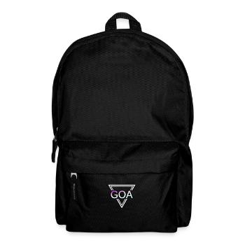 GOA Techno House Party EDM Festival Electro Rave - Rucksack - Schwarz - Vorne