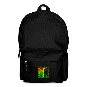 Kickboxer Arts Martiaux Kickboxing Kickboxen - Sac à dos - noir - Devant