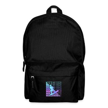 Wakeboard Wakeboarder Wakeboarding Freestyle DNA - Rucksack - Schwarz - Vorne