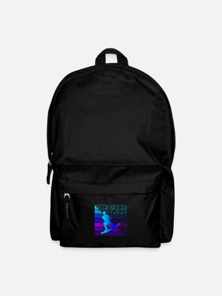 Wakeboard Wakeboarder Wakeboarding Freestyle DNA - Backpack - black