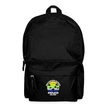 Surf, kitesurf, wakeboard, beach surfers - Sac à dos - noir - Devant