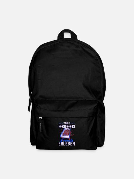 Tischfussball Geschenk Fans Wuzler Tischfussball - Rucksack - Schwarz