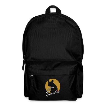 Französische Bulldogge mit Herz ich mag Frenchies - Rucksack - Schwarz - Vorne