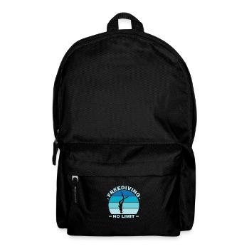 Diving, Freediving, Apnea No Limit Freediving - Backpack - black - Front