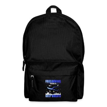 Tauchen, Apnoetauchen, Apnoe No Limit Freediving - Rucksack - Schwarz - Vorne