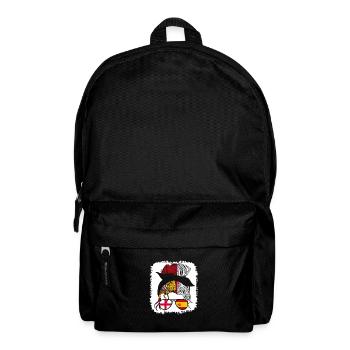 España Moitié Espagnol Moitié Anglais Fille Espagne - Sac à dos - noir - Devant