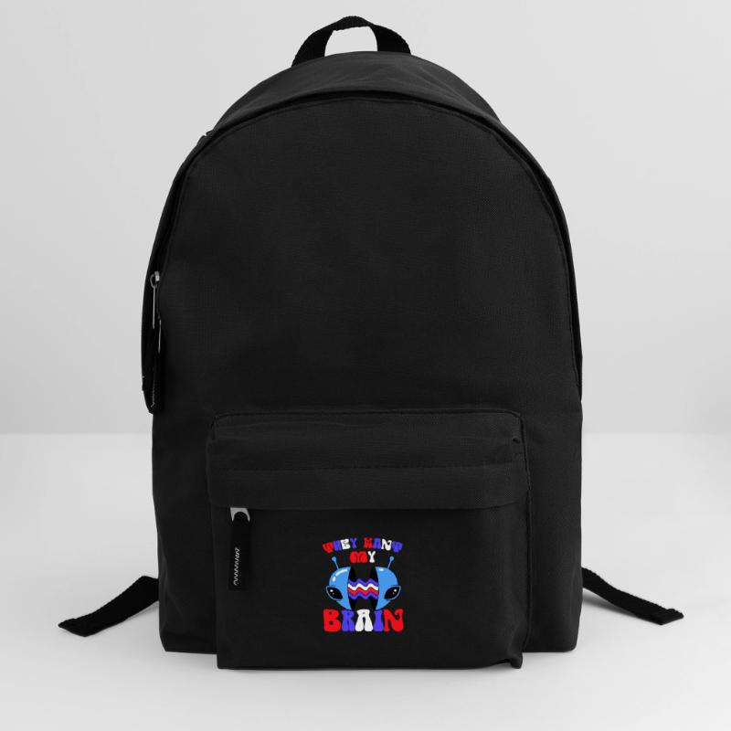 Alien, UFO, UAP, Space, Space Flying Object Backpack