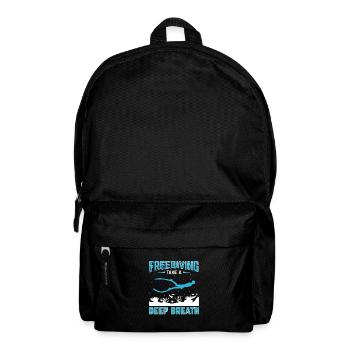 Diving, Apnea Diving, Apnea No Limit Freediving - Backpack - black - Front