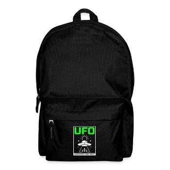 Alien, OVNI, UAP, Espace, Objet volant de l’espace - Sac à dos - noir - Devant