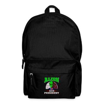 Alien, UFO, UAP, Space, Weltraum Flugobjekt - Rucksack - Schwarz - Vorne