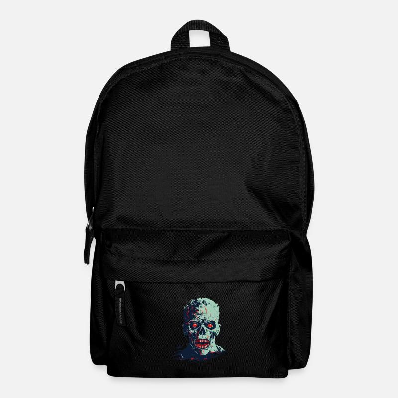 Horrible Ghoul Illustration - Backpack - black
