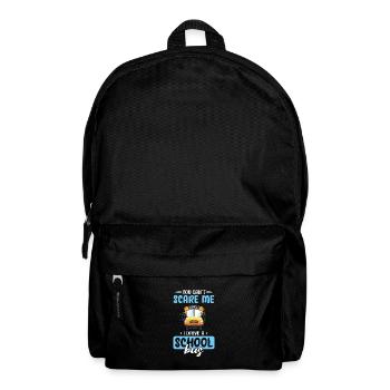 lustiges Busfahrer Schulbusfahrer Spruch Geschenk - Rucksack - Schwarz - Vorne