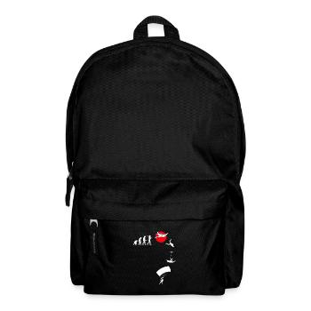 Skydive Freefly Fallschirmspringer Shirt Skydiving - Rucksack - Schwarz - Vorne