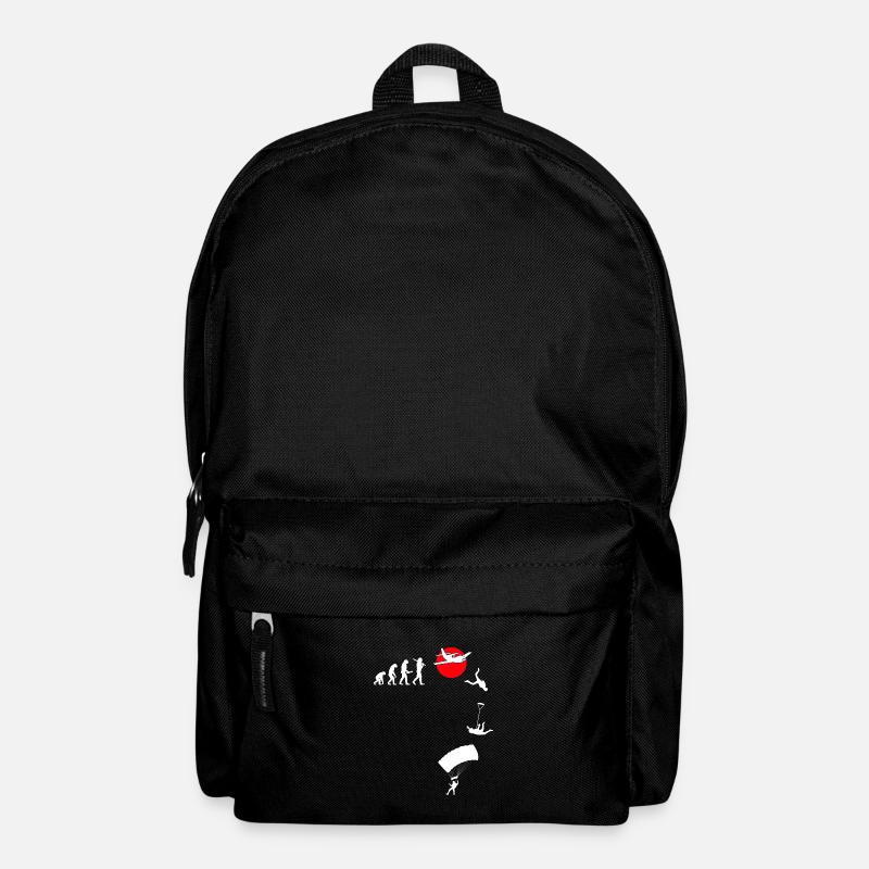 Maillot Skydive Freefly Fallschirmspringer Parachutisme - Sac à dos - noir