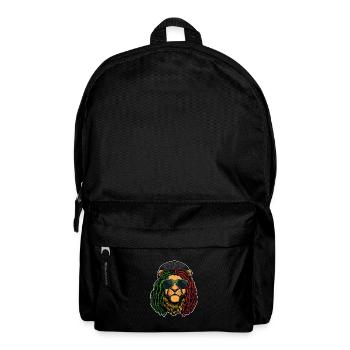 Rastafari Music Vibes Only Rasta Jamaica Reggae - Backpack - black - Front