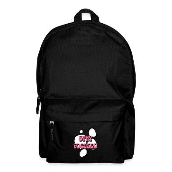 Stay Focused Positive Affirmations Pink Women - Backpack - black - Front