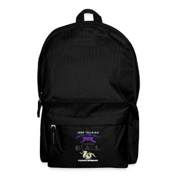 Motivation Martial Arts Brazilian Jiu-Jitsu - Backpack - black - Front