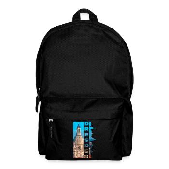 Dresden Deutschland Stadt Skyline Heimat Liebe - Rucksack - Schwarz - Vorne