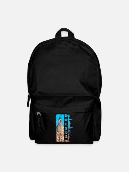 Dresden Deutschland Stadt Skyline Heimat Liebe - Rucksack - Schwarz