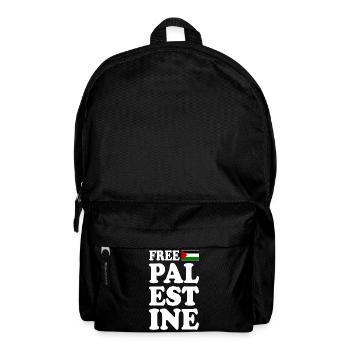 Free palestine - Backpack - black - Front