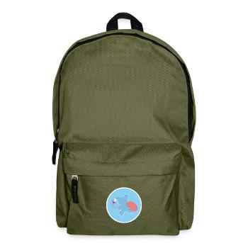 gamermummeh - Backpack - olive green - Front