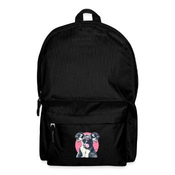 Koala mit Sonnenbrille Bubblegum für einen - Rucksack - Schwarz - Vorne