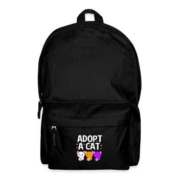 Cat Rescue Animal Rights Animal Rescue Animal Shelter - Backpack - black - Front
