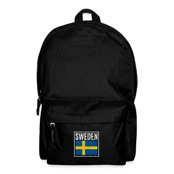 Schweden - Rucksack - Schwarz - Vorne