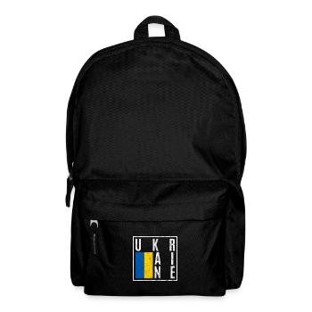 Ukraine - Backpack - black - Front