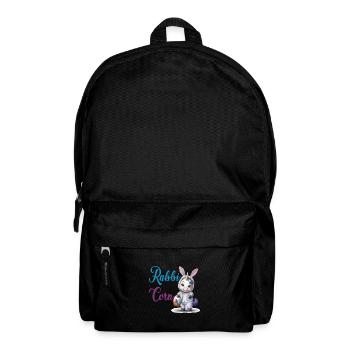 Niedliches Rabbicorn Einhorn Ostern für Kinder - Rucksack - Schwarz - Vorne