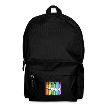Crop Duster Airplane Pilot Gift - Backpack - black - Front