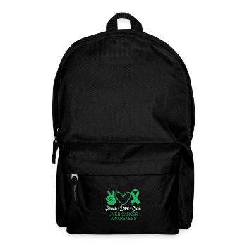 Liver disease - Backpack - black - Front