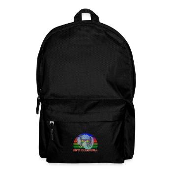 Neukaledonien - Rucksack - Schwarz - Vorne