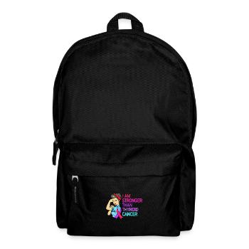 Schilddrüsenkrebs Krebs Schilddrüse - Rucksack - Schwarz - Vorne