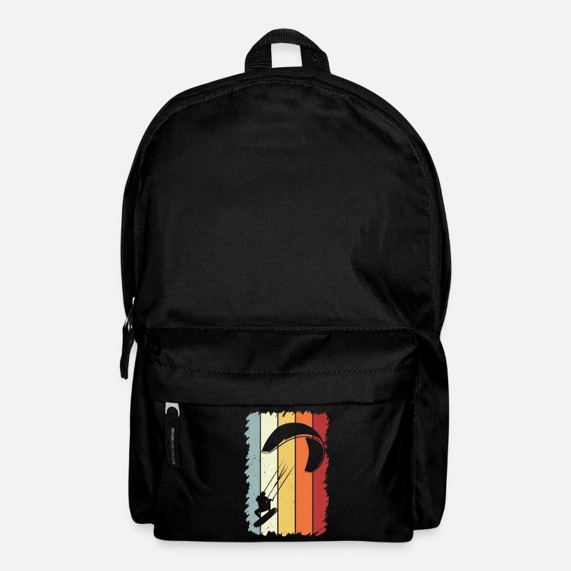 Kitesurfer Kiteboard Kitesurfen Kitesurf - Rucksack - Schwarz