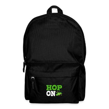 Heuschrecke - Rucksack - Schwarz - Vorne