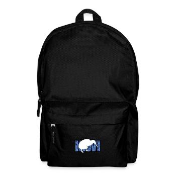 kiwi - Rucksack - Schwarz - Vorne