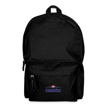 Kroatien - Rucksack - Schwarz - Vorne