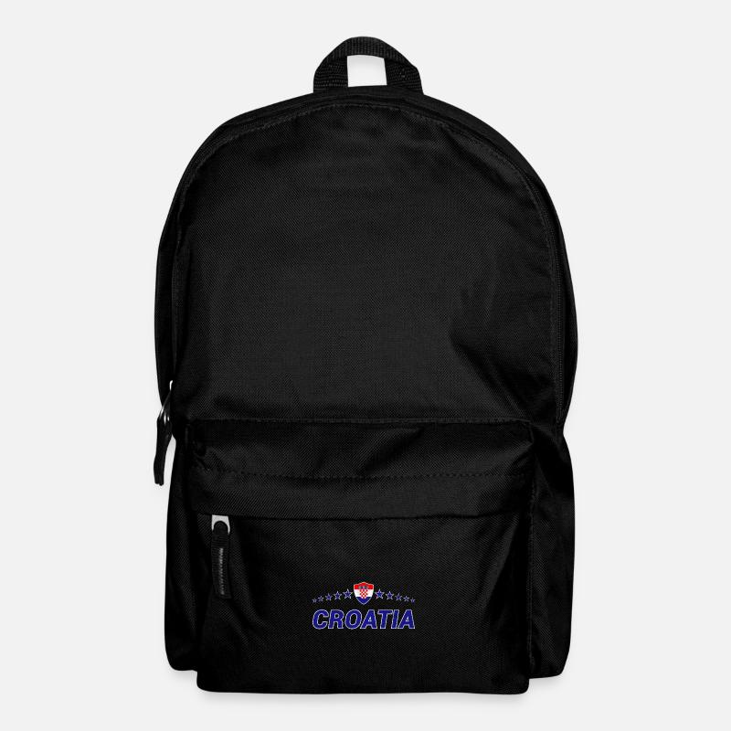 Kroatien - Rucksack - Schwarz