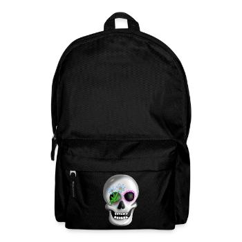 Le culte mexicain de la tête de mort Jour des morts Skull - Sac à dos - noir - Devant