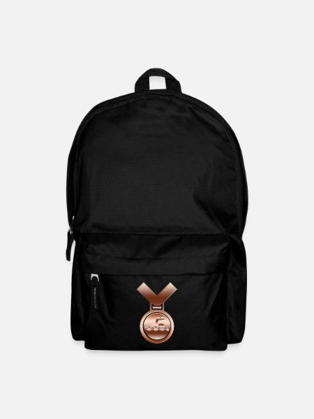 Bronze Swimming Award Medaille - Rucksack - Schwarz