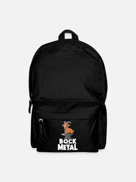 Bock auf Metal - Rucksack - Schwarz