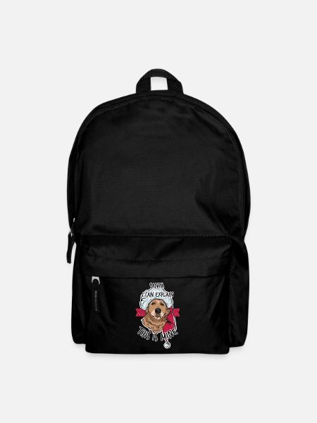 Santa I Can Explain, Chrismas Dog, Santa Doggo - Backpack - black
