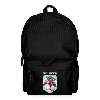 Nutrition Vegan Radish Healthy Salad Vegan - Backpack - black - Front
