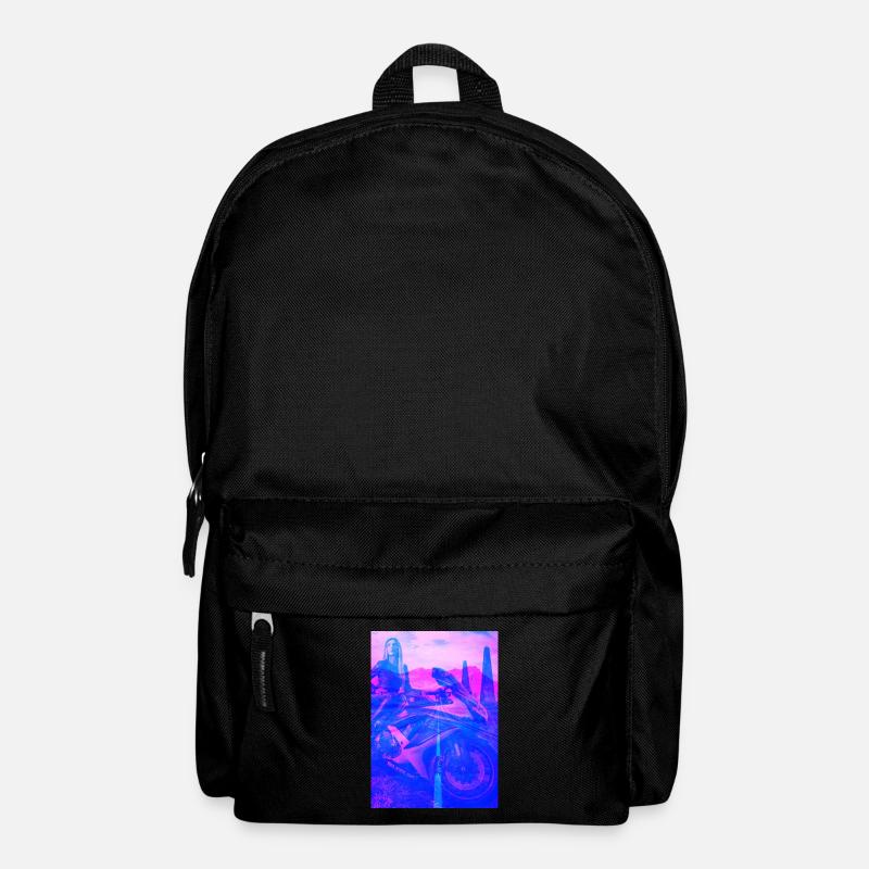Biker girl - Backpack - black