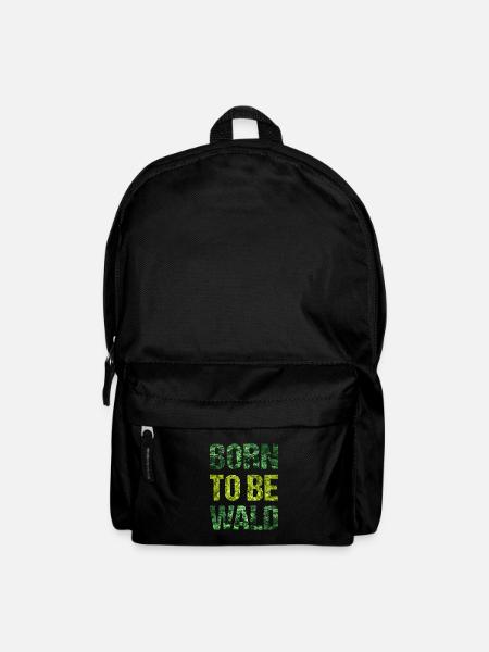 Born To Be Wald - Rucksack - Schwarz