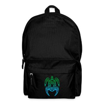 TORTUE (TAHITI) - collection tribale - Sac à dos - noir - Devant