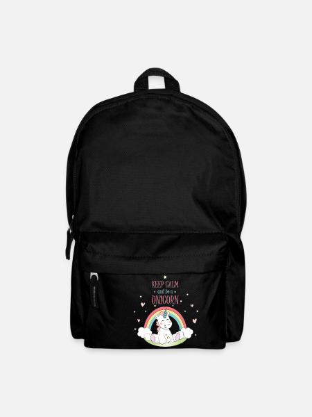 Licorne - Sac à dos - noir