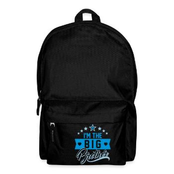 I'm the big Brother - Ich bin der große Bruder - Rucksack - Schwarz - Vorne